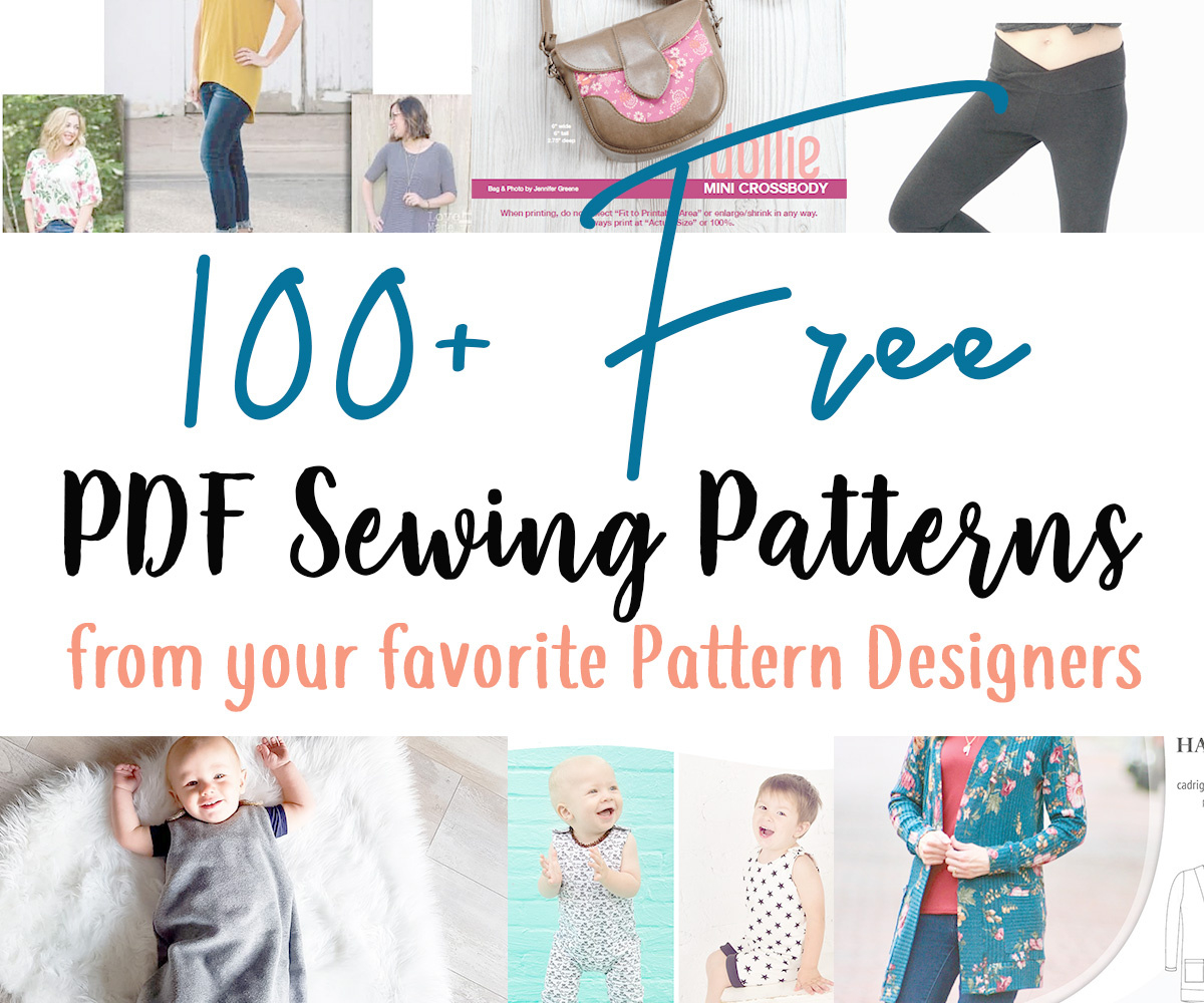 Over 100 Free High Quality Pdf Sewing Patterns For Women in Free Printable Sewing Patterns