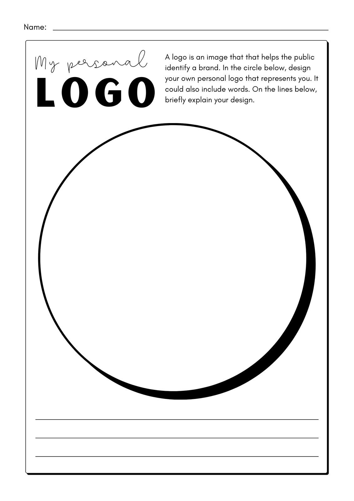 Page 4 - Free And Printable All About Me Worksheet Templates | Canva with Make Your Own Worksheets Free Printable