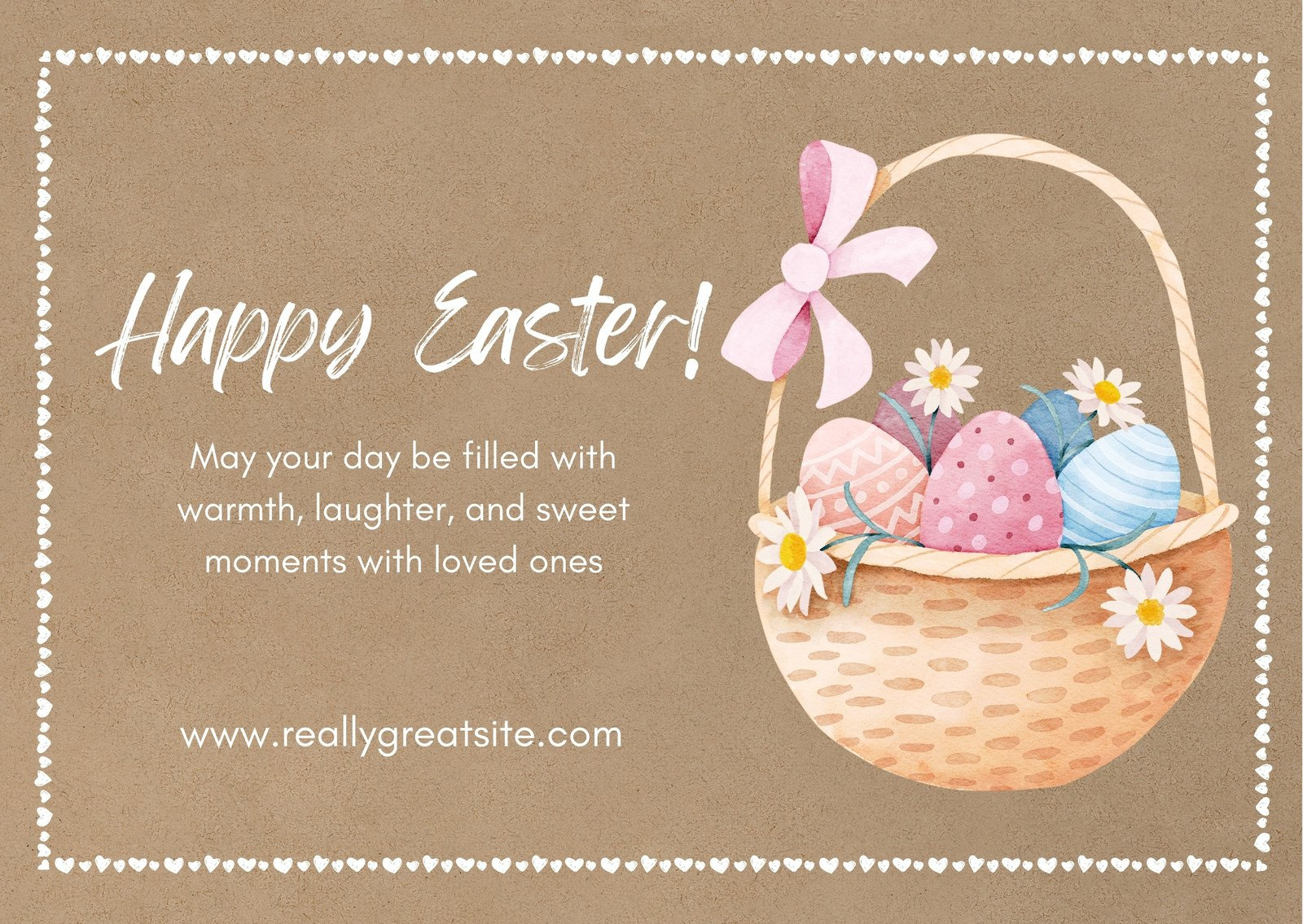 Page 7 - Free Printable, Customizable Easter Card Templates | Canva inside Free Printable Easter Greeting Cards