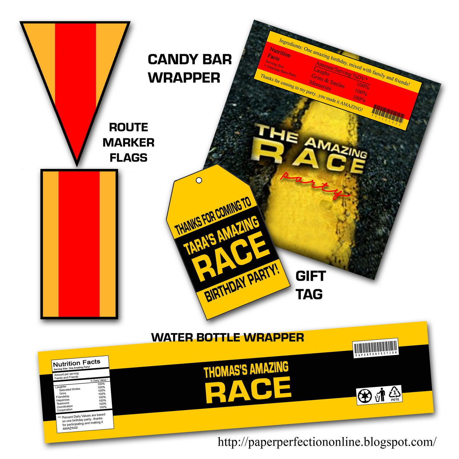 Paper Perfection: Free "Amazing Race" Birthday Party Invitation in Free Printable Amazing Race Invitations