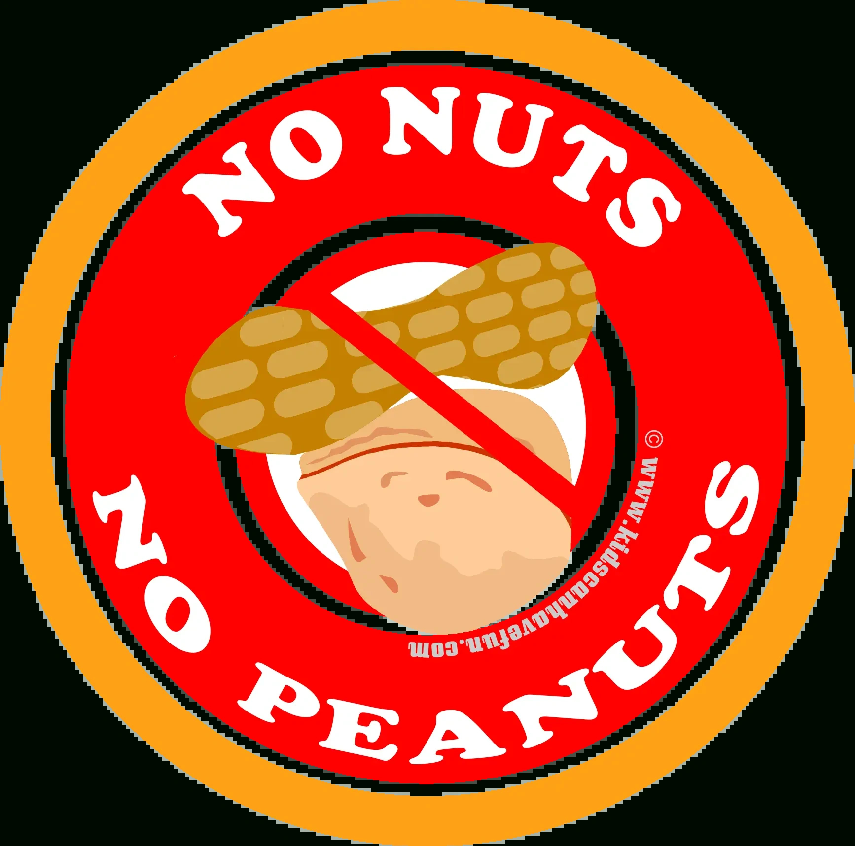 Peanut Nut Free Signs, Labels, Posters, Allergy Worksheets inside Printable Nut Free Signs