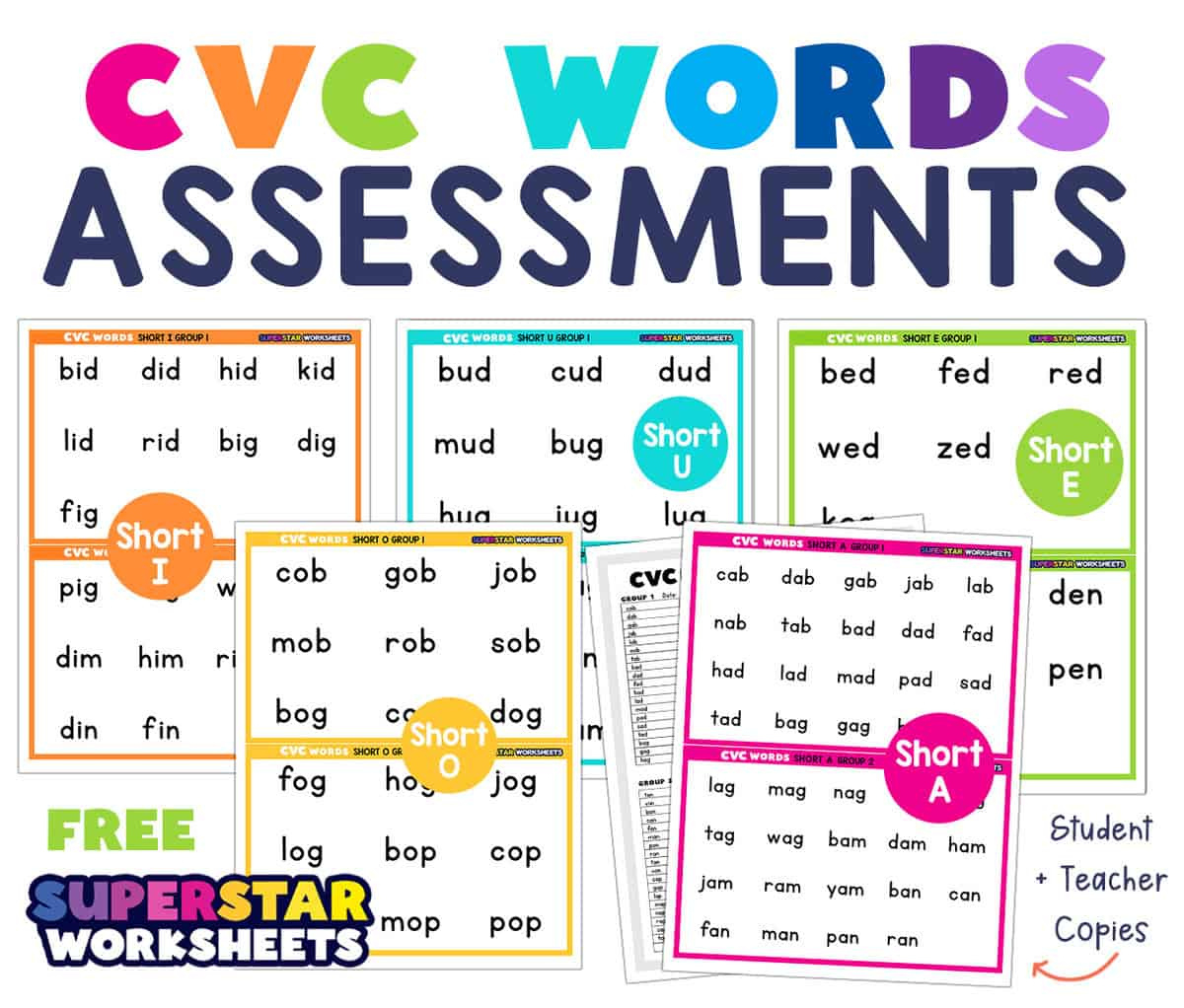 Phonics Assessment - Superstar Worksheets throughout Free Printable Phonics Assessments