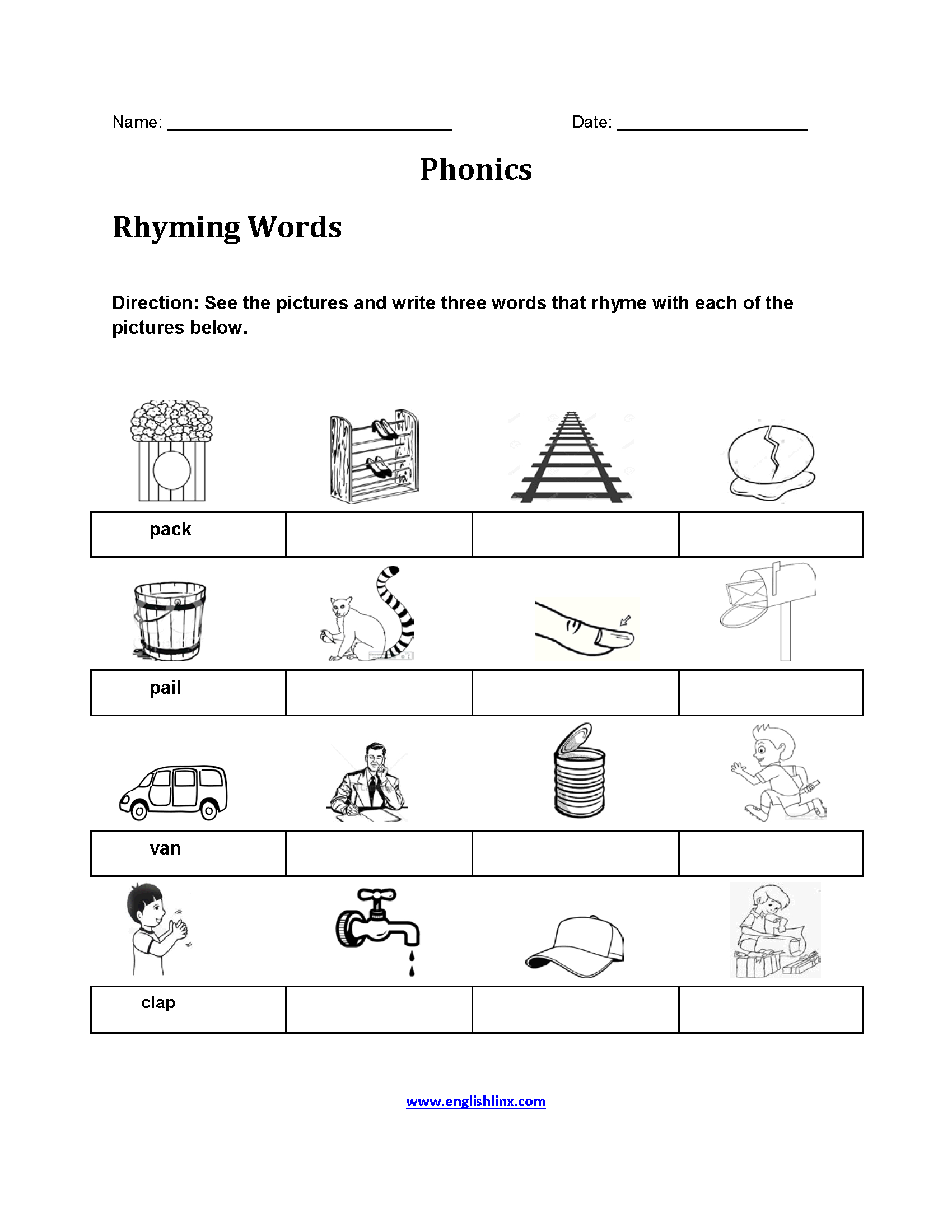 Phonics Worksheets | Printable Phonics, Vowels, And Consonants with Free Printable Phonics Worksheets For 4Th Grade