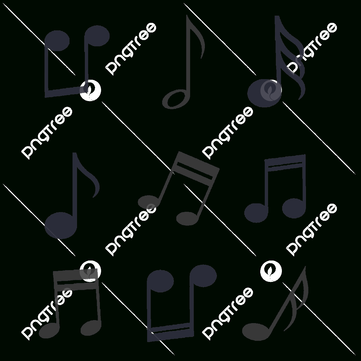 Piano Music Notes Clipart Transparent Png Hd, Musical Note with Free Printable Pictures Of Music Notes
