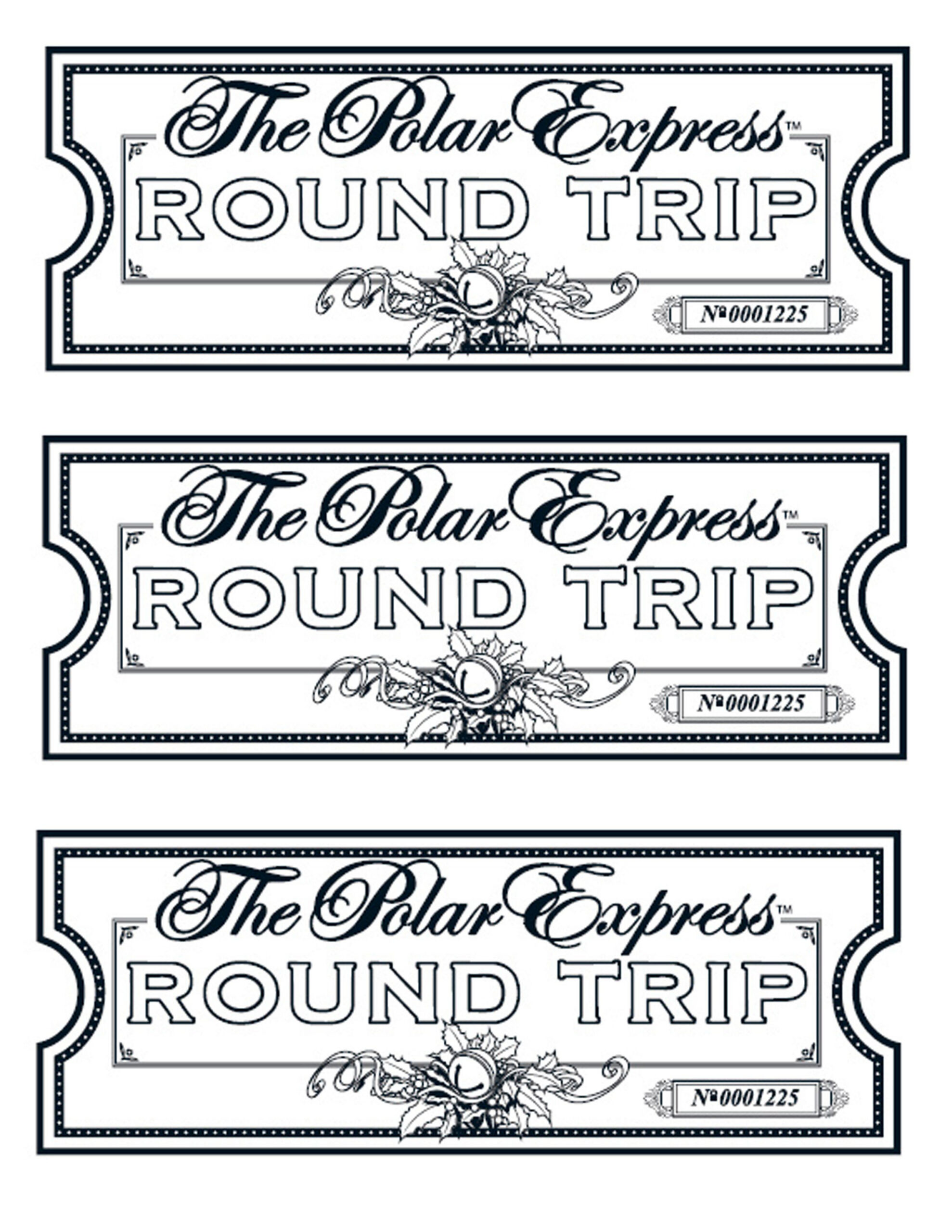 Pin Page - Worksheets Library regarding Free Polar Express Printable Tickets