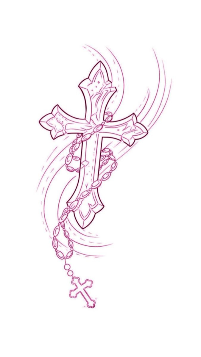 Pinleandra Young On Free Printables Organization In 2025 regarding Free Printable Cross Tattoo Designs