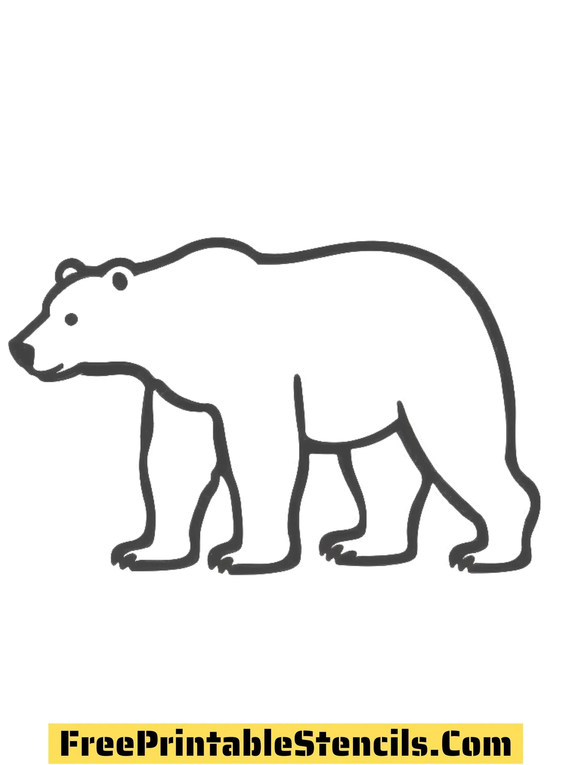 Polar Bear Printable - Printable Party Favors with regard to Polar Bear Printable Pictures Free