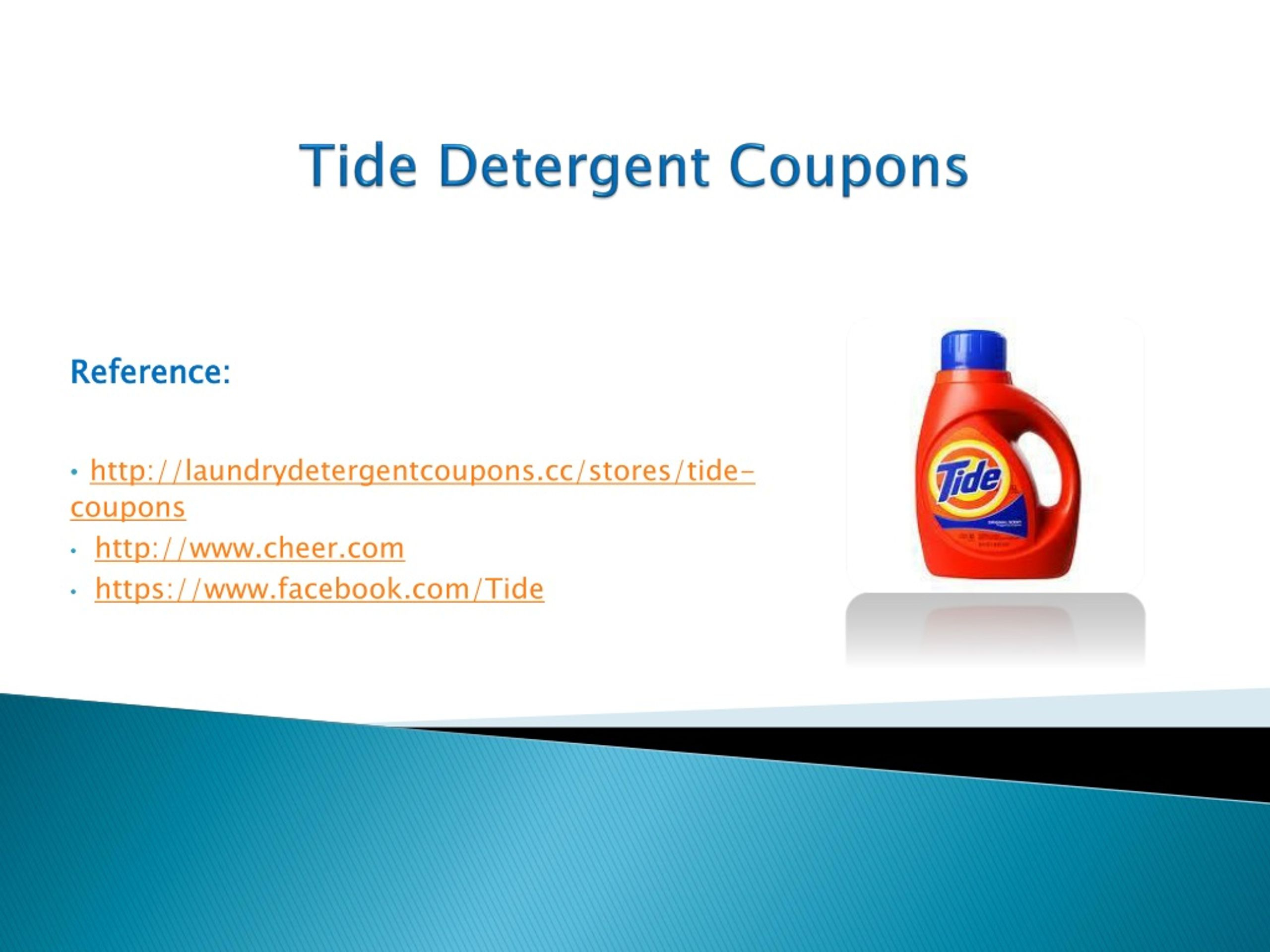 Ppt - An Overview On Tide Detergent Coupons Powerpoint throughout Tide Coupons Free Printable