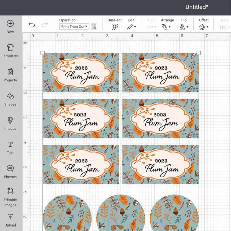 Pretty Jam Labels | Free Printable Labels Template in Free Printable Jam Labels