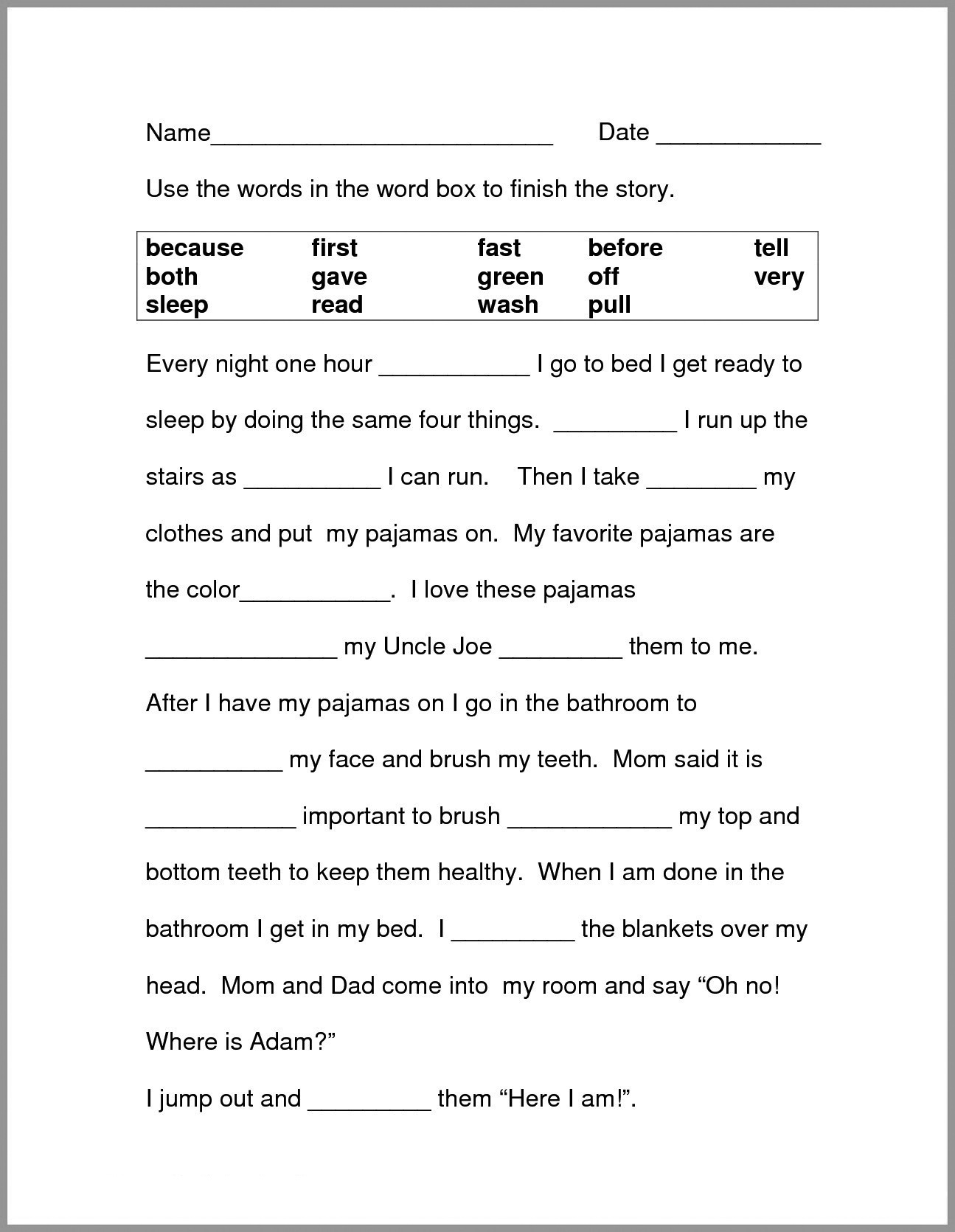 Printable 2Nd Grade Ela Worksheets For Kids Online - Worksheets regarding Free Printable Grammar Worksheets For 2Nd Grade