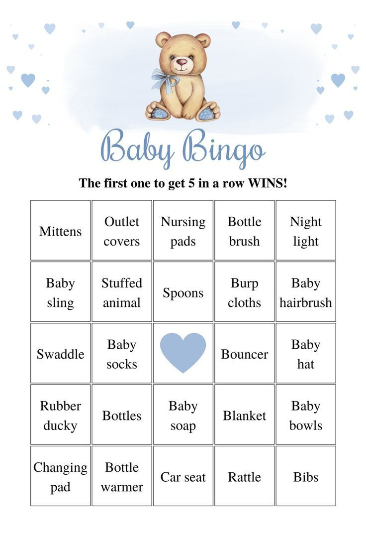 Printable Baby Shower Bingo Cards | Prefilled Baby Bingo Cards within Free Printable Baby Shower Bingo Cards