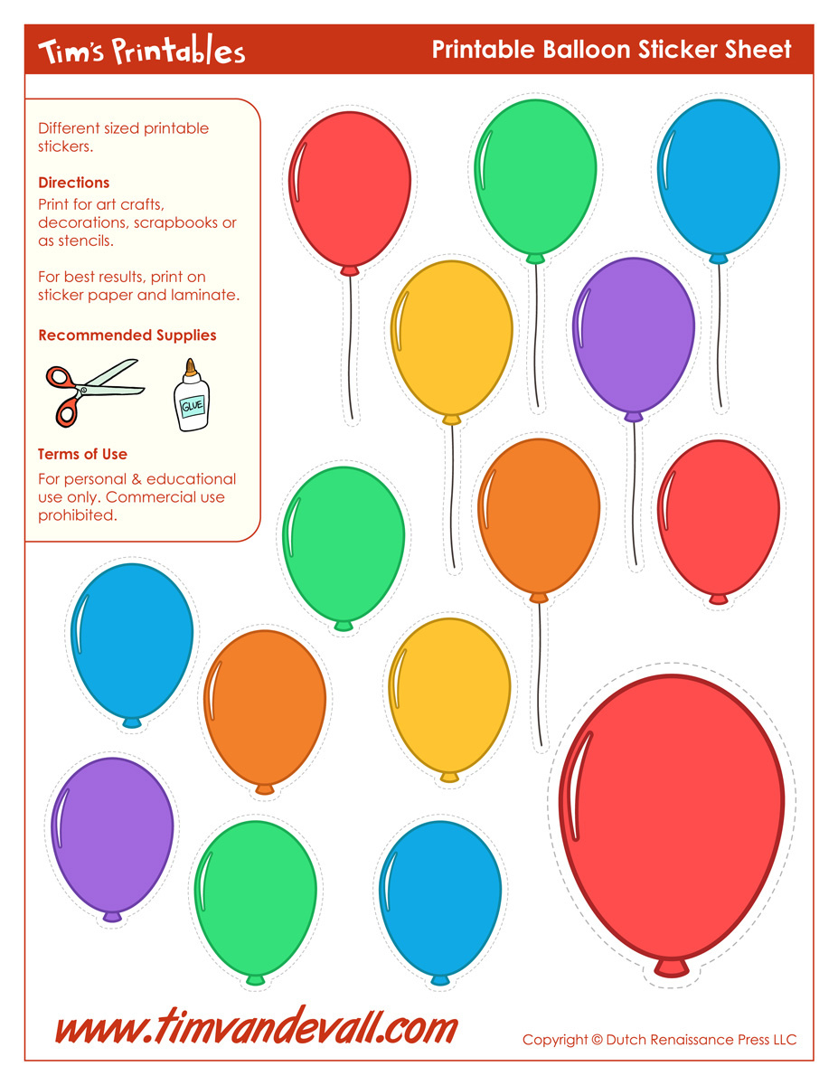 Printable Balloon Template | Birthday Printables inside Free Printable Pictures Of Balloons