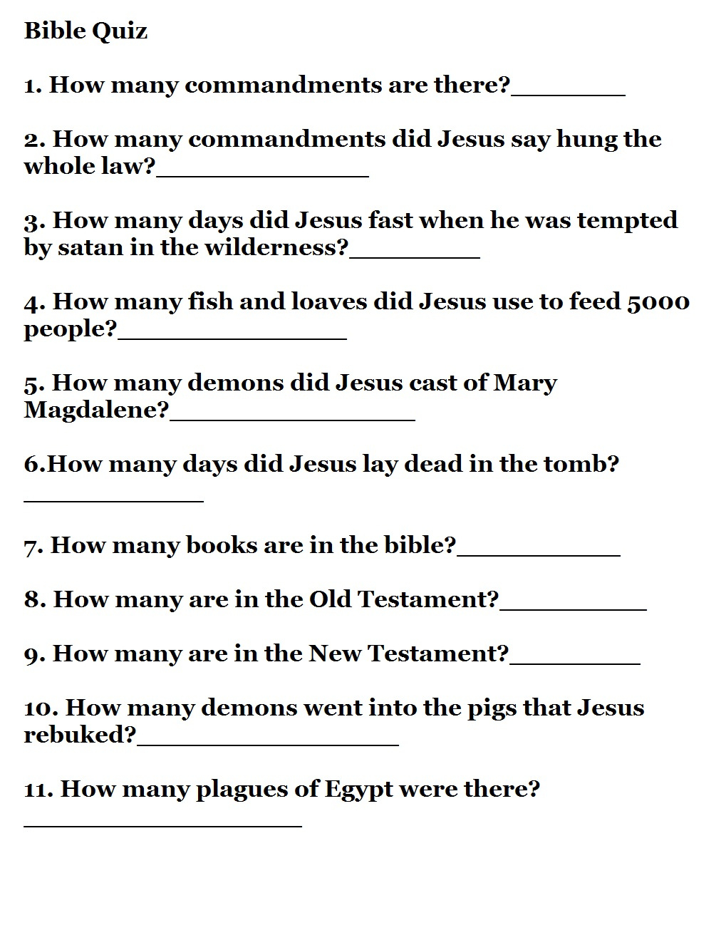 Printable Bible Trivia Questions &Amp; Answers In 5 Categories with regard to Free Printable Bible Trivia For Adults