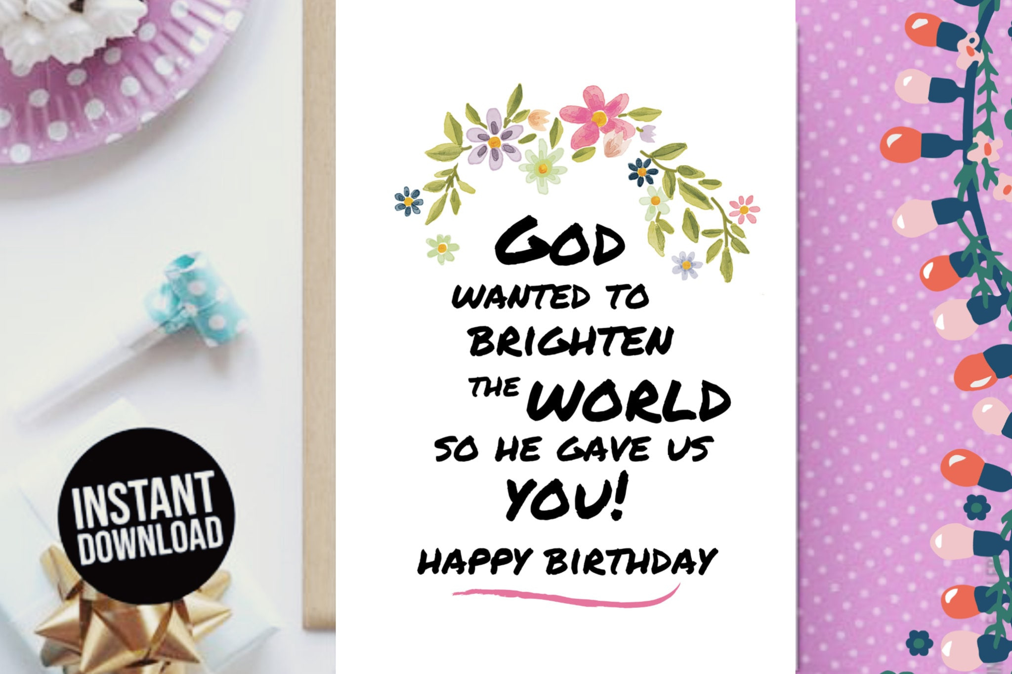 Printable Birthday Card Gods Love Christian Greeting Card with Free Printable Christian Birthday Greeting Cards