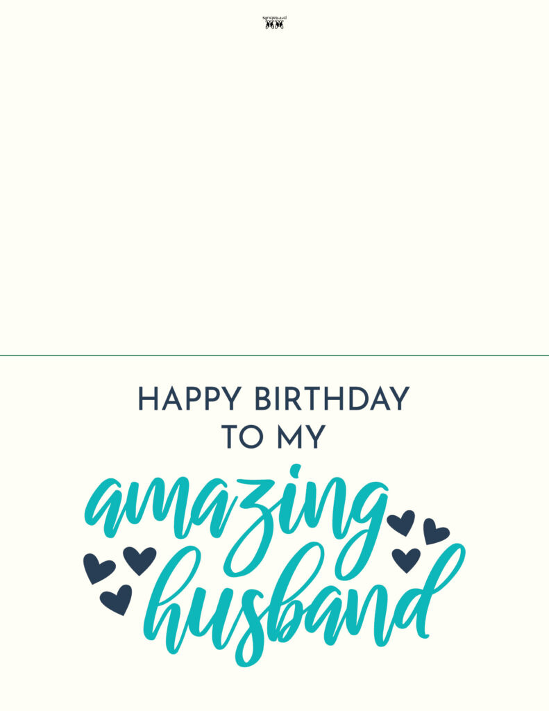 Printable Birthday Cards - 110 Free Birthday Cards | Printabulls in Free Printable Birthday Cards For Husband