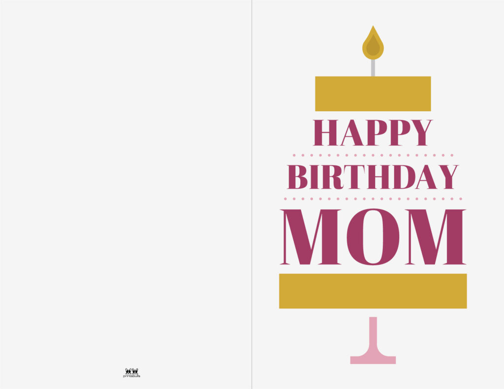 Printable Birthday Cards - 110 Free Birthday Cards | Printabulls pertaining to Free Printable Birthday Cards For Mom