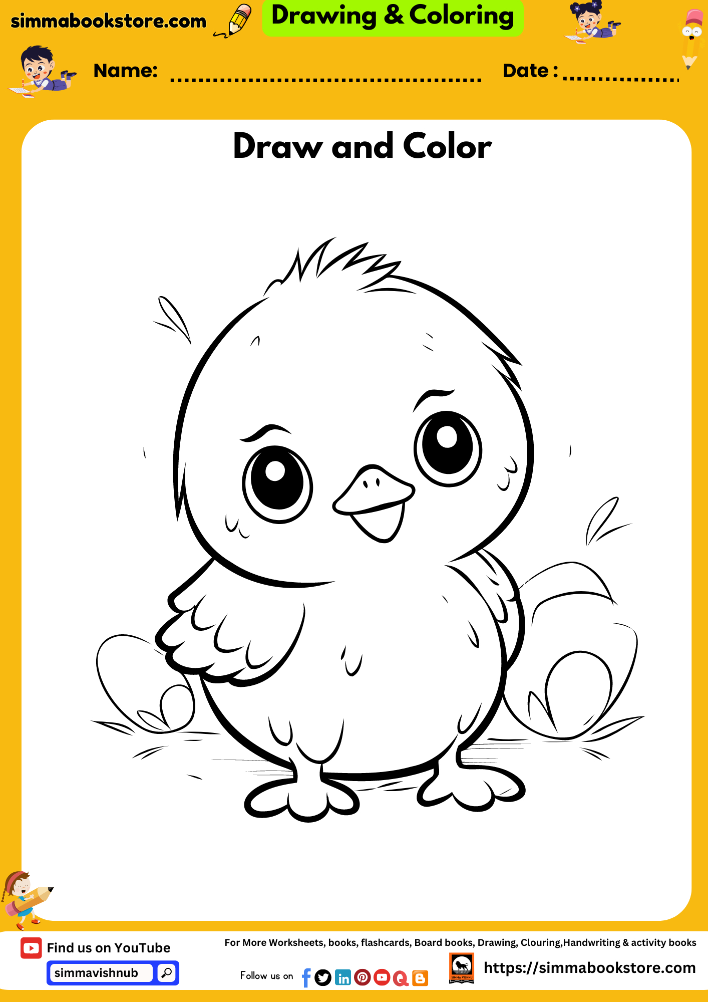 Printable Colouring Pages | Drawing Activity Sheets For Nursery with regard to Free Printable Drawing Worksheets