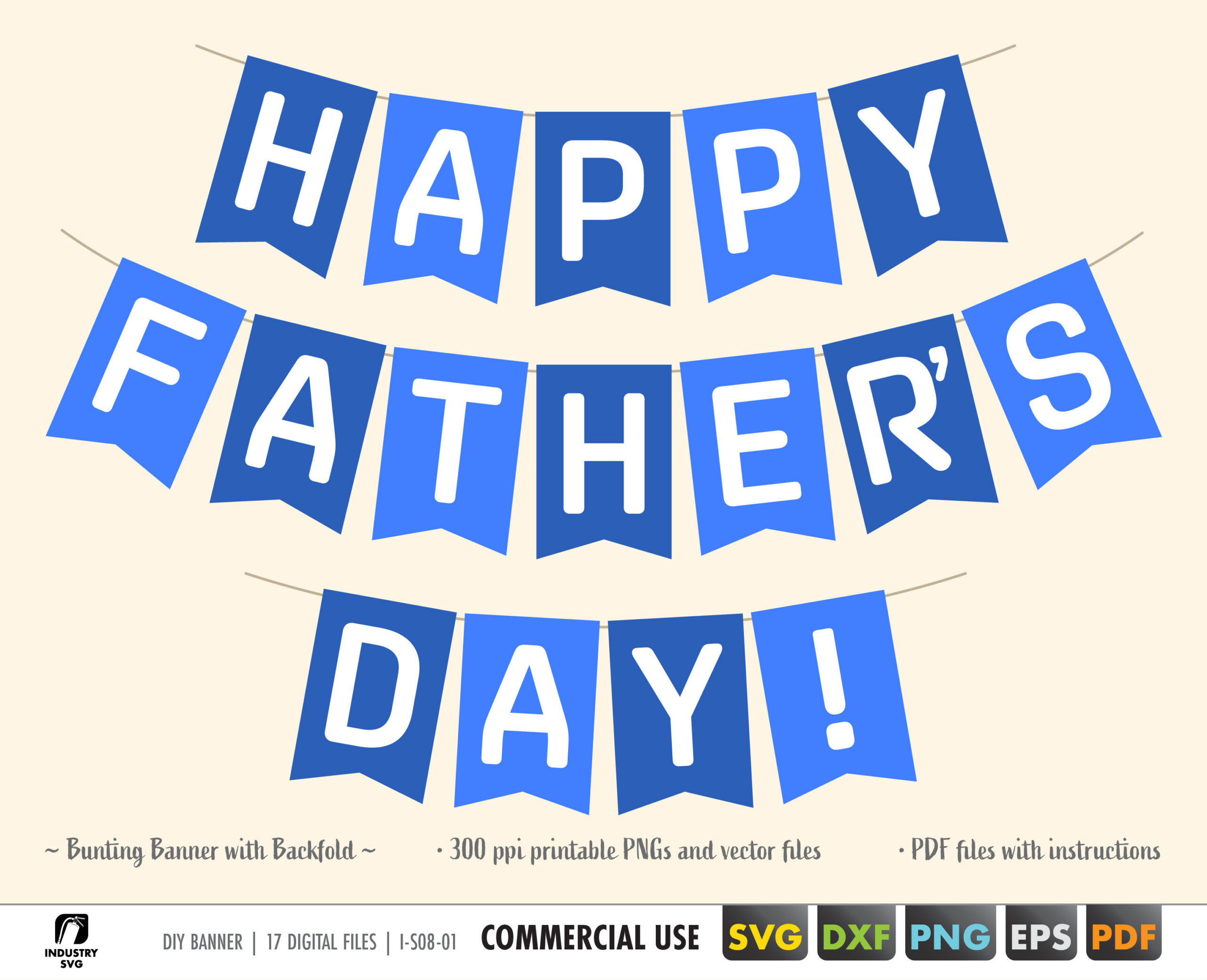 Printable Father'S Day Banner Pdf, Happy Father'S Day Banner intended for Happy Father Day Banner Printable Free