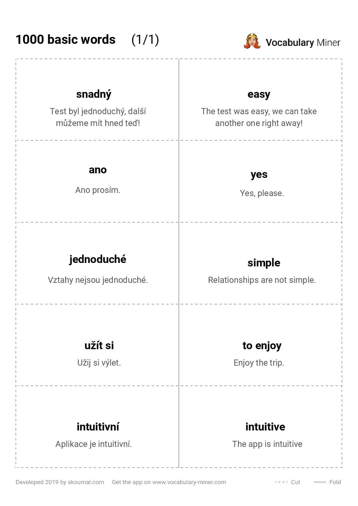 Printable Flashcard Maker: Make Flashcards Fast &amp;amp; Free with Free Printable Vocabulary Flashcards
