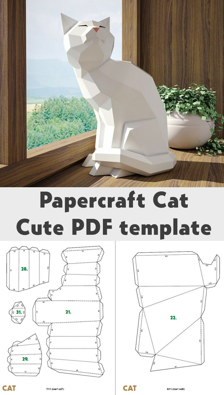 Printable Free Papercraft Templates Pdf B6 with regard to Printable Paper Crafts Free