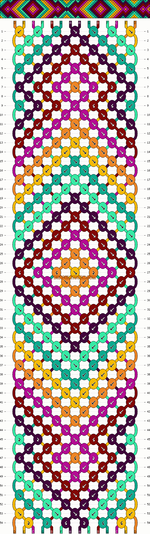 Printable Friendship Bracelet Patterns - Printable Party Favors with Free Printable Friendship Bracelet Patterns