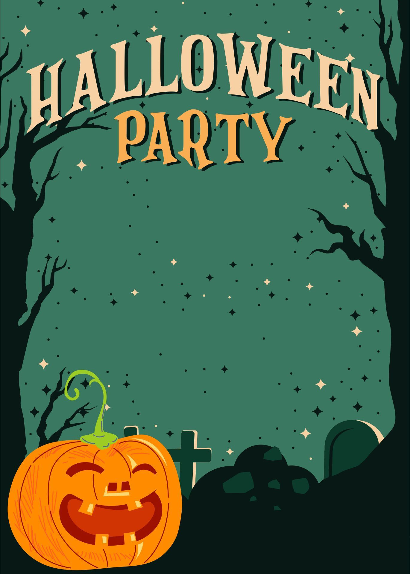 Printable Halloween Posters - Printable Party Favors inside Free Printable Halloween Flyer Templates