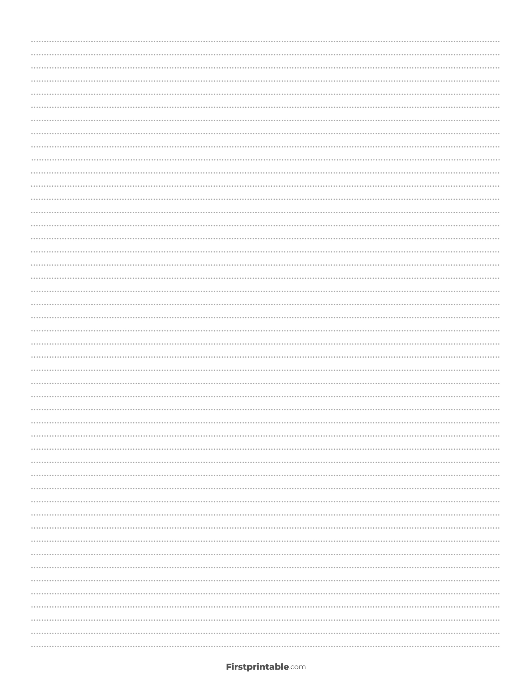 Printable Lined Paper | 30+ Free Templates with Free Printable Paper