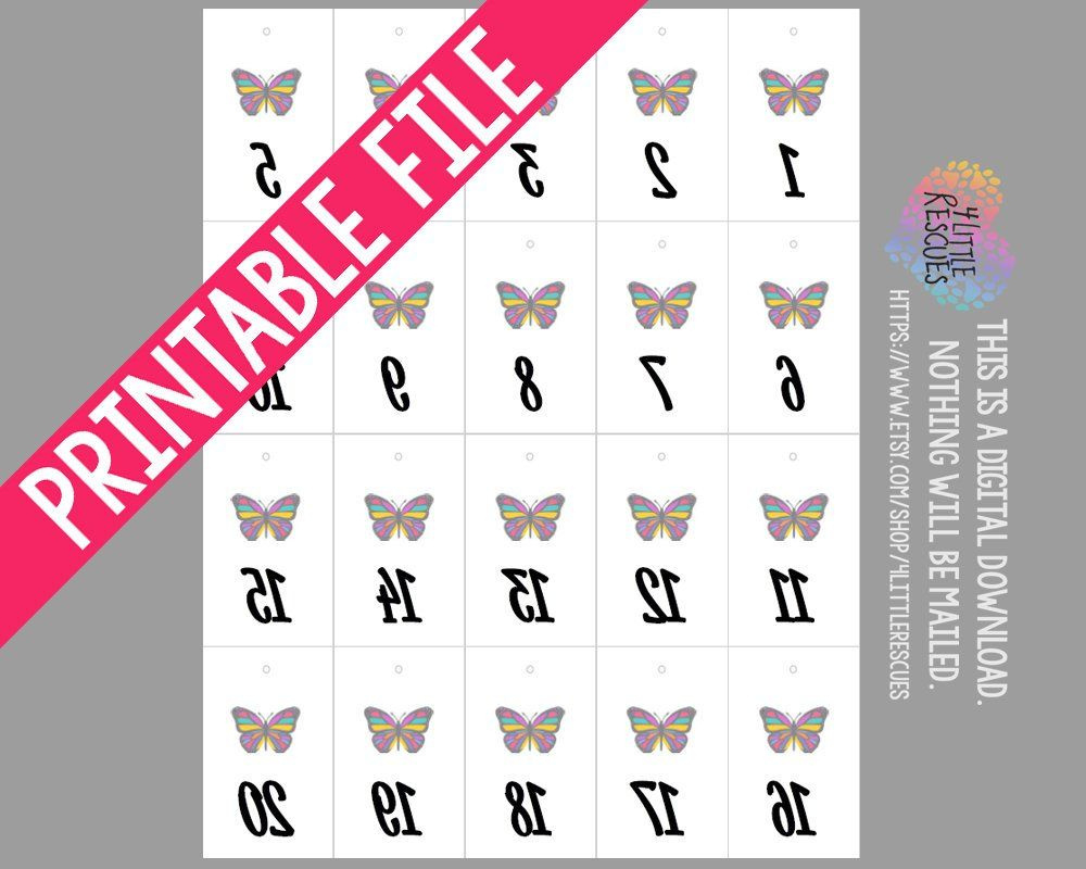 Printable: Llr Butterfly Facebook Live Sale Reverse &Amp; Forward inside Free Printable Mirrored Numbers