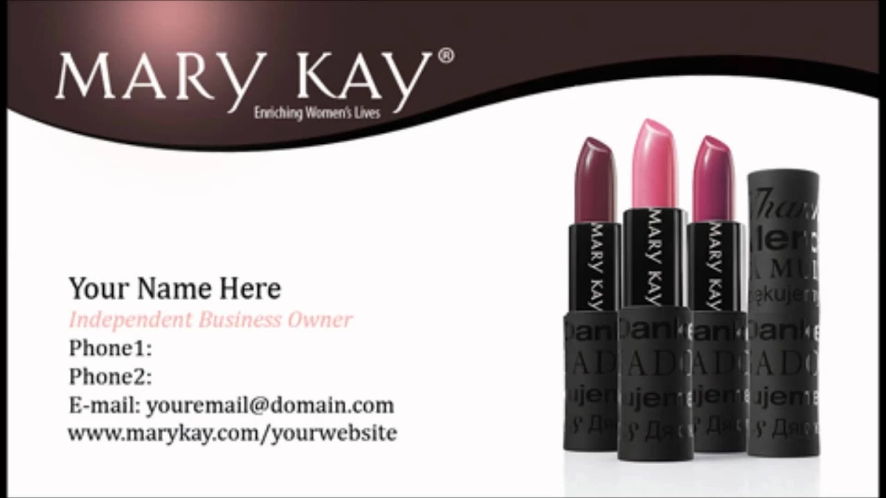 Printable Mary Kay Business Cards: Enhancing Your Professional in Free Printable Mary Kay Business Cards