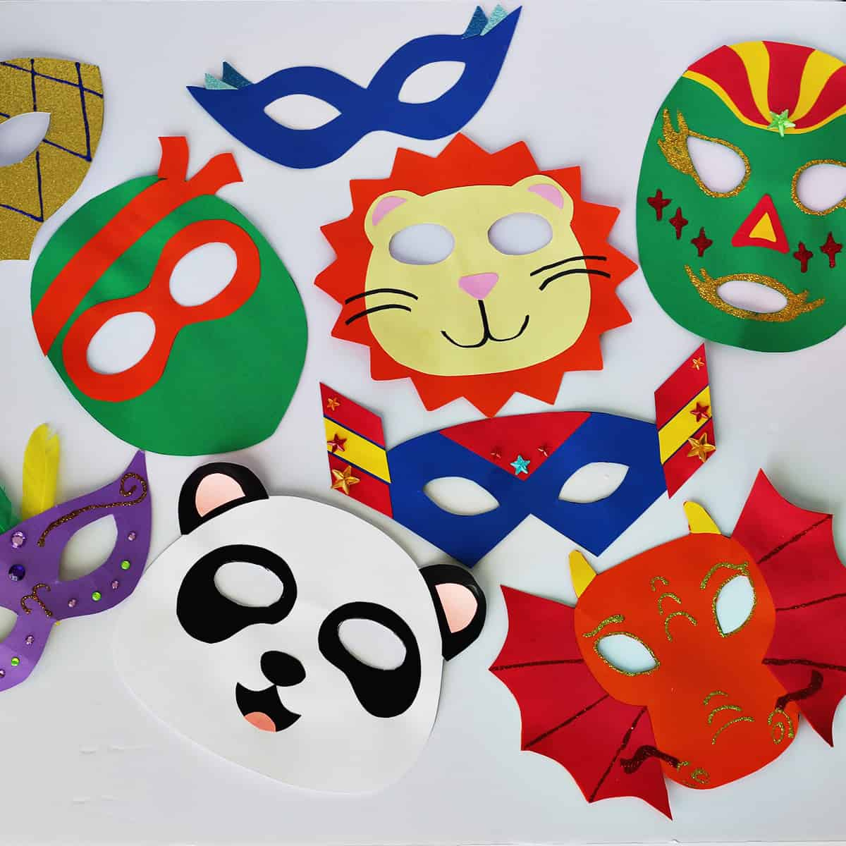 Printable Mask Template For Kids - Childhood Magic with regard to Free Printable Paper Masks