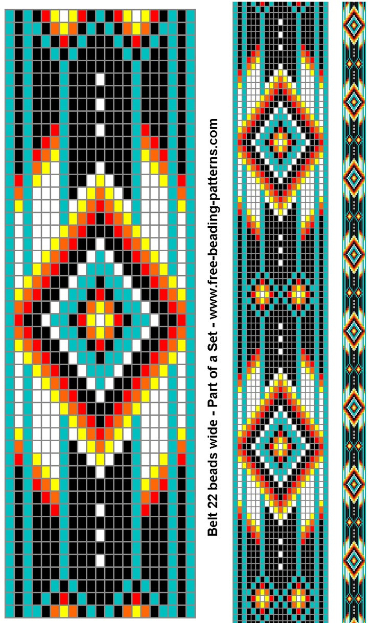 Printable Native American Bead Patterns 27 regarding Free Printable Native American Beading Patterns