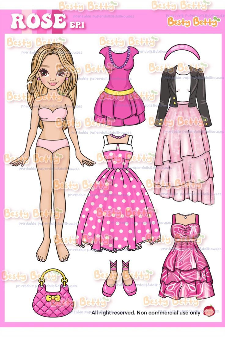 Printable Paper Doll regarding Free Printable Paper Dolls
