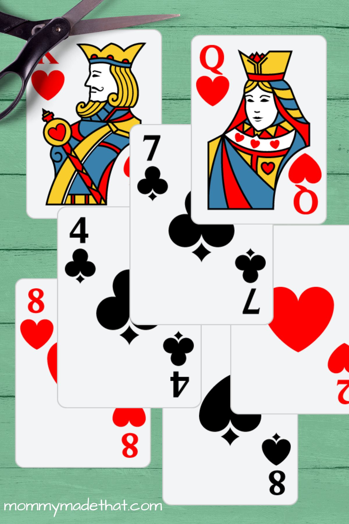 Printable Playing Cards (Free Printable Card Deck) throughout Free Printable Deck Of Cards