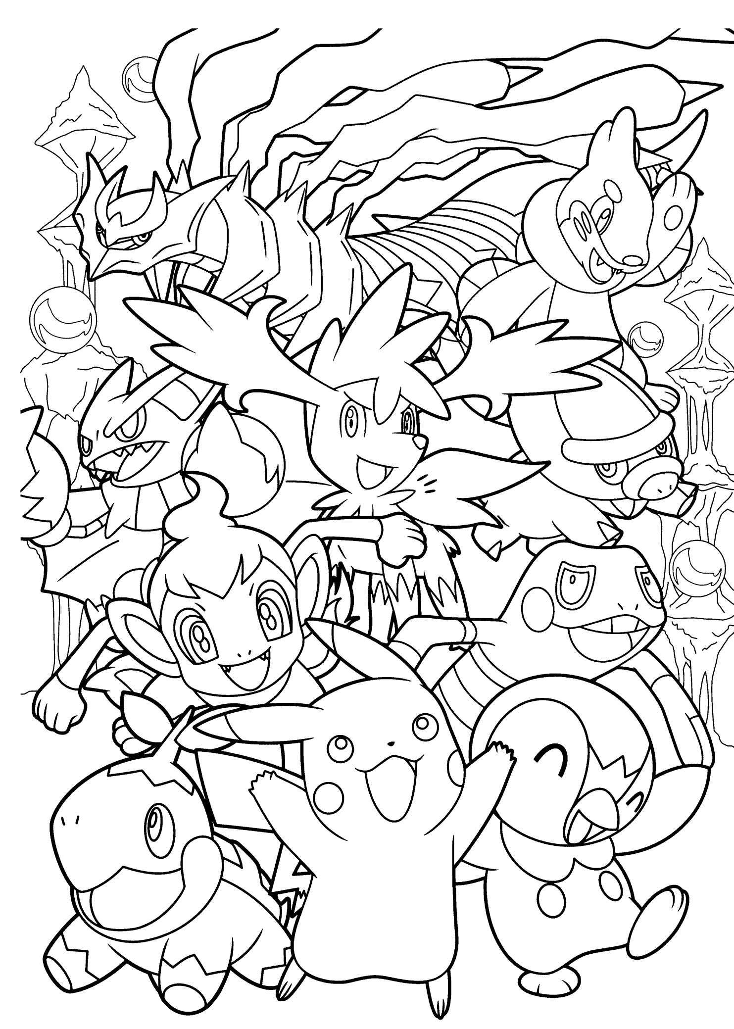 Printable Pokemon Coloring Pages Your Toddler Will Love for Free Printable Coloring Pages Pokemon Black White