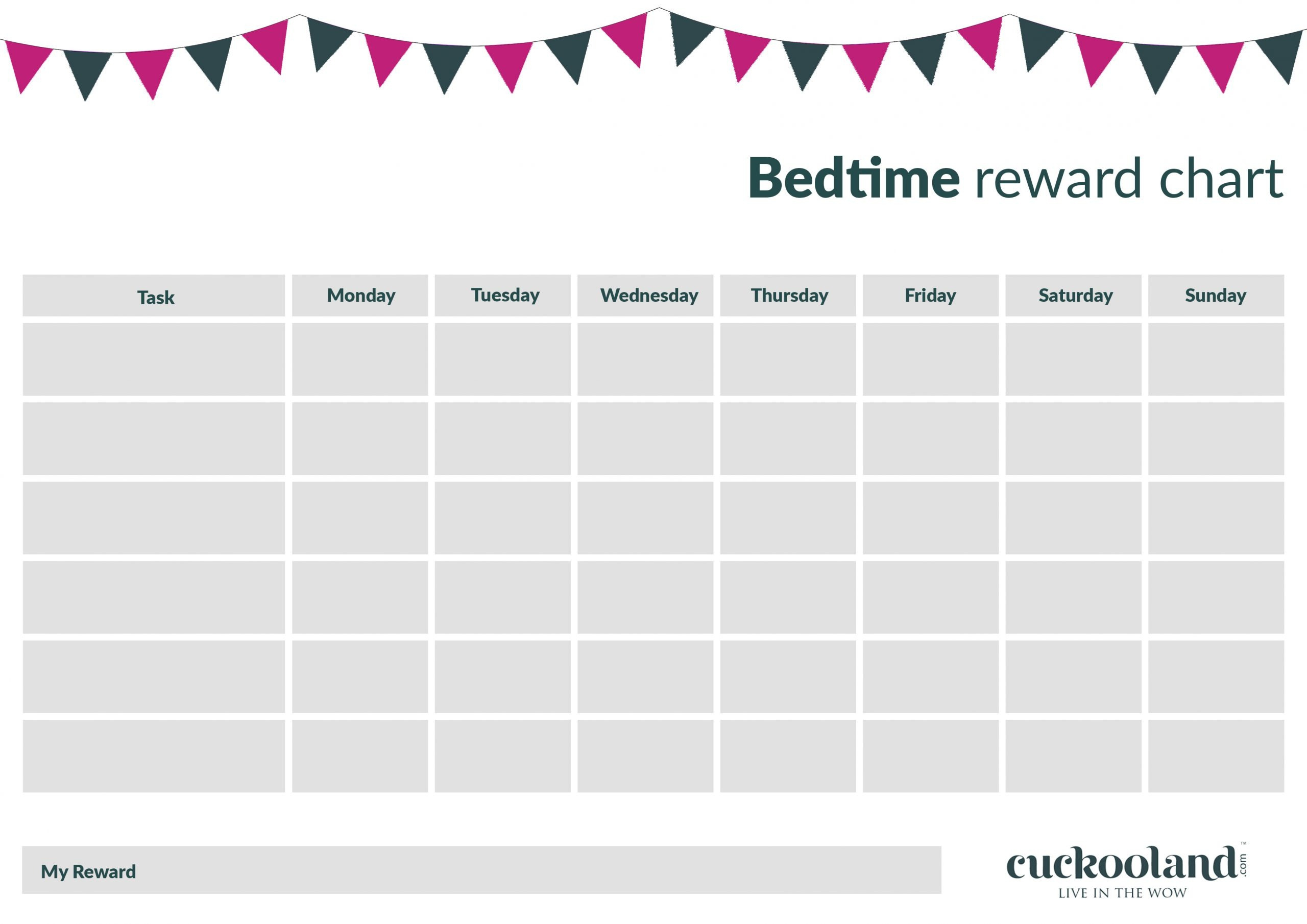 Printable Reward Charts For Kids | Cuckooland within Free Printable Charts For Kids