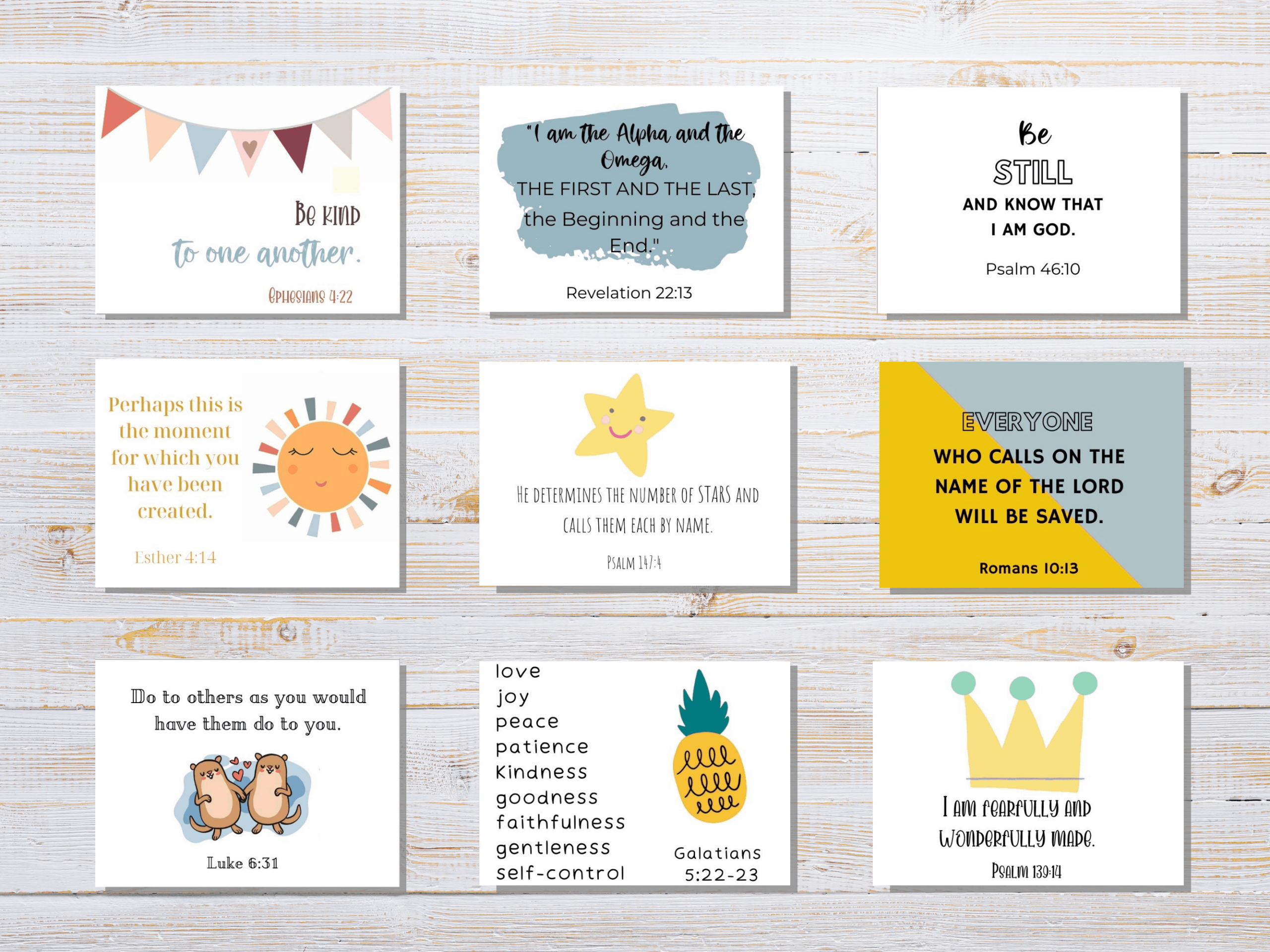 Printable Scripture Cards For Kids - Out Upon The Waters for Free Printable Scripture Cards