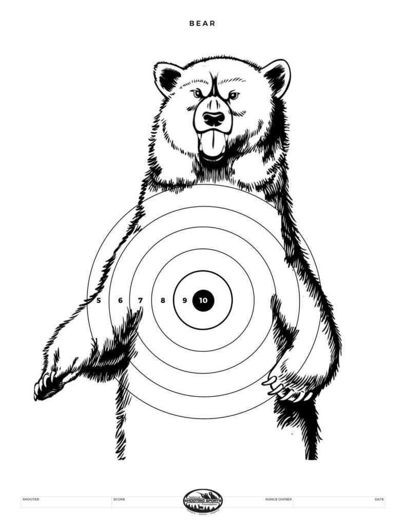 Printable Shooting Targets And Gun Targets • Nssf in Free Printable Shooting Targets