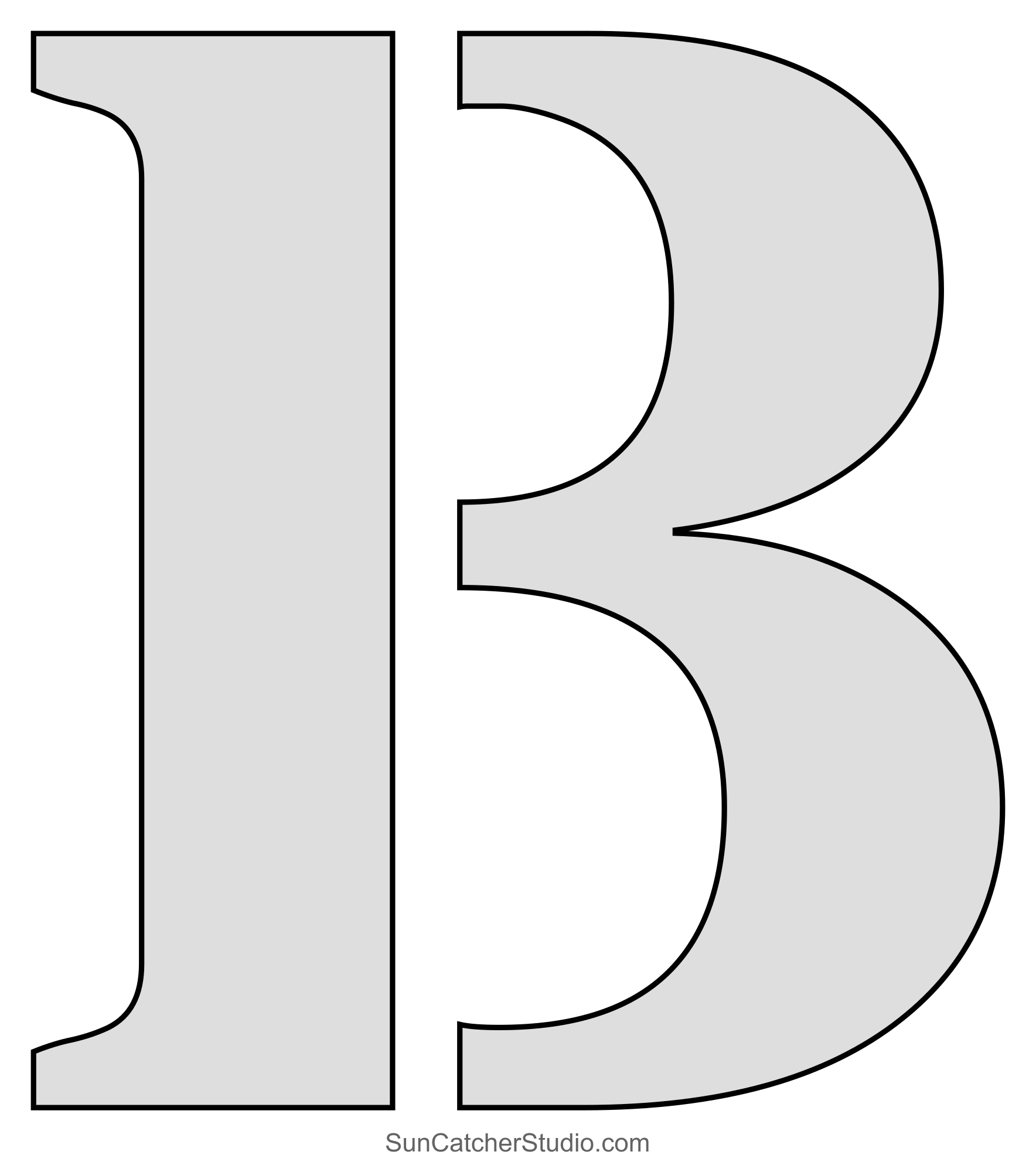 Printable Stencils (Free Alphabet Font And Letter Templates pertaining to Free Printable Stencil Designs