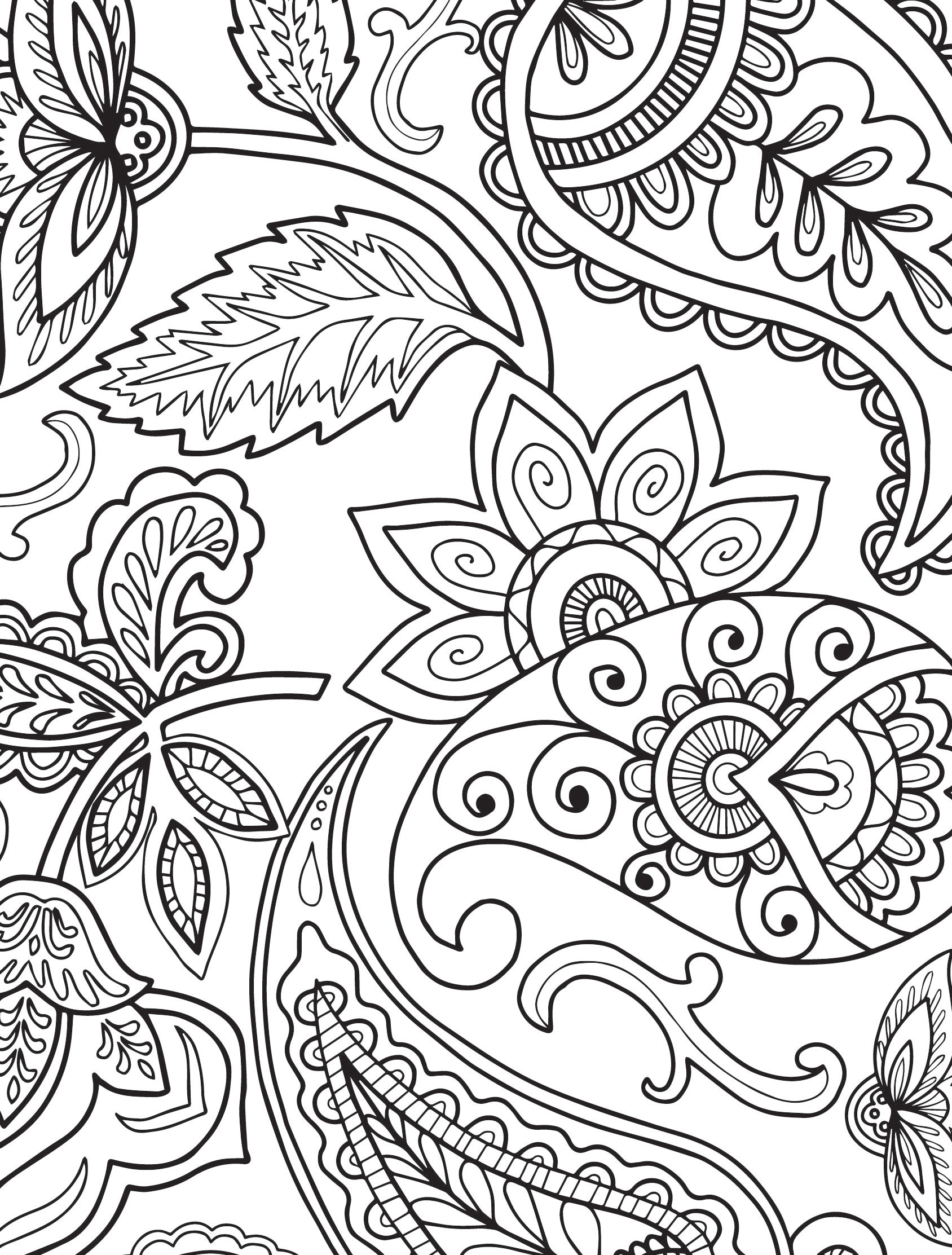 Printables - Free Coloring Pages & Learning Worksheets | Hp throughout Free Printable Coloring Pages For Adults Pdf