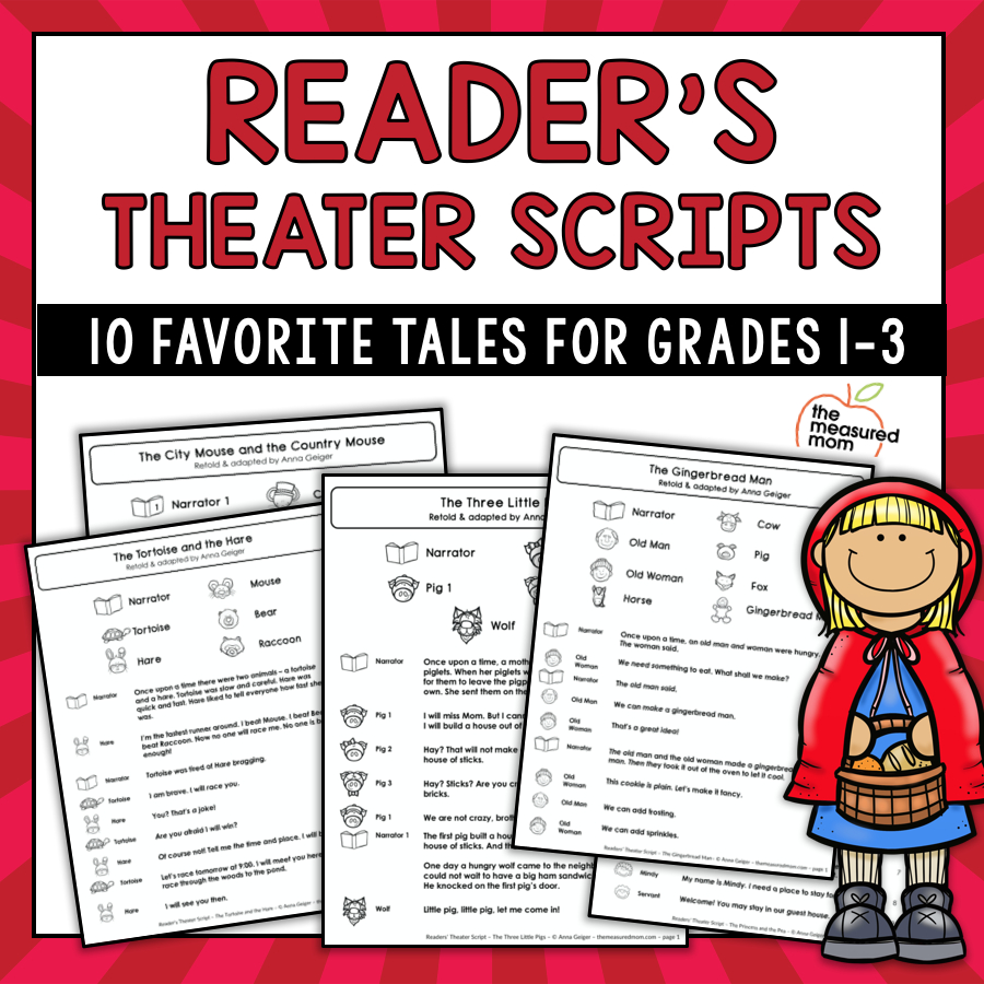 Reader'S Theater Scripts - Familiar Tales For Grades 1-3 - The for Free Printable Readers Theater Scripts 3Rd Grade