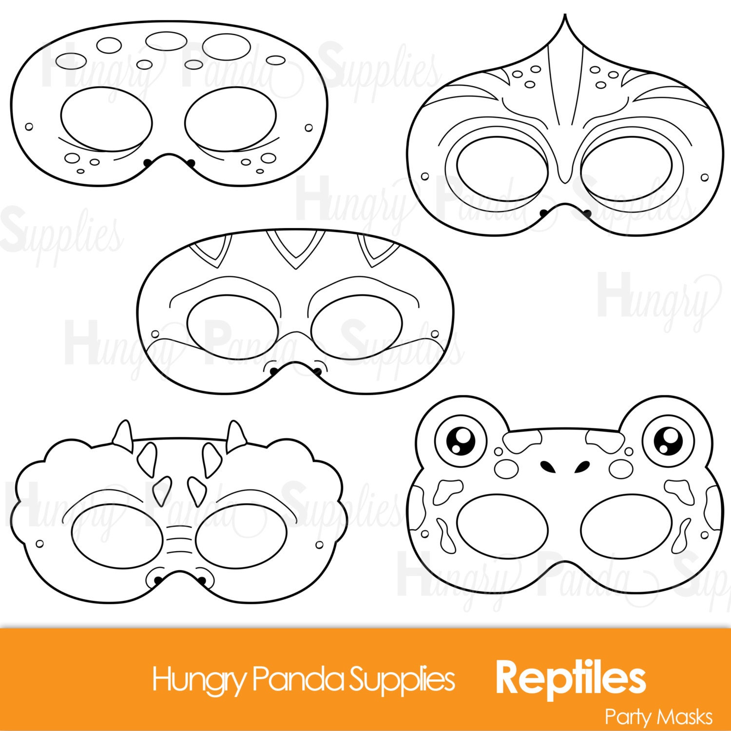 Reptile Printable Coloring Masks, Lizard Mask, Turtle, Alligator regarding Free Printable Lizard Mask