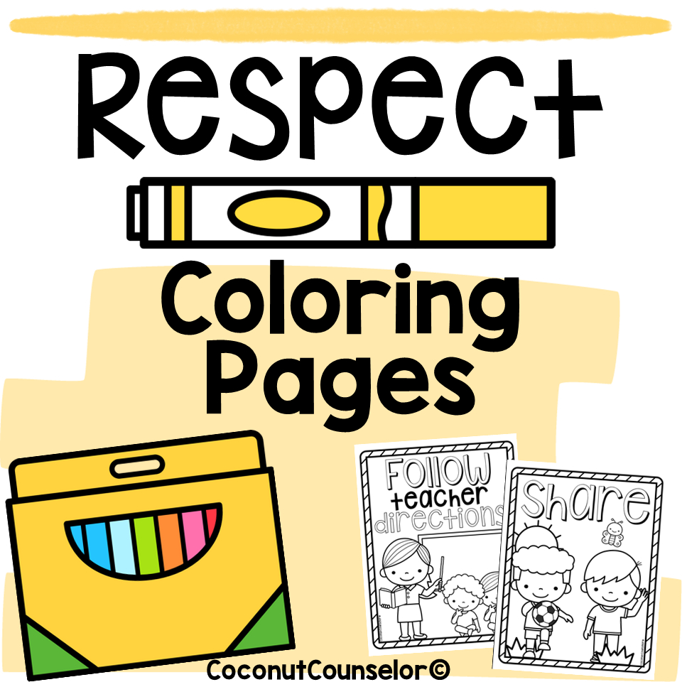 Respect Coloring Pages | Madeteachers with Free Printable Coloring Pages On Respect