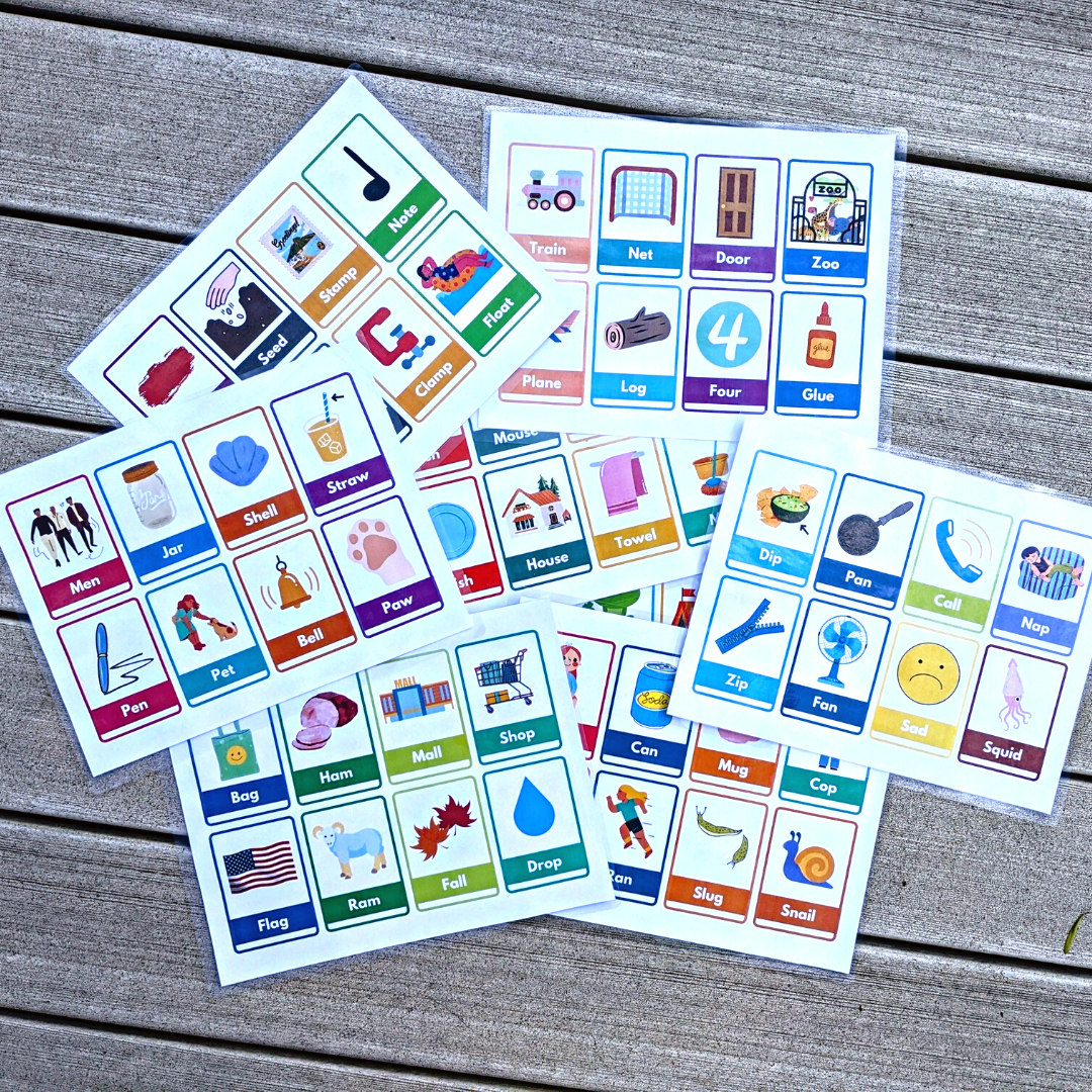 Rhyming Words Flashcards - Free Printable in Free Printable Rhyming Words Flash Cards