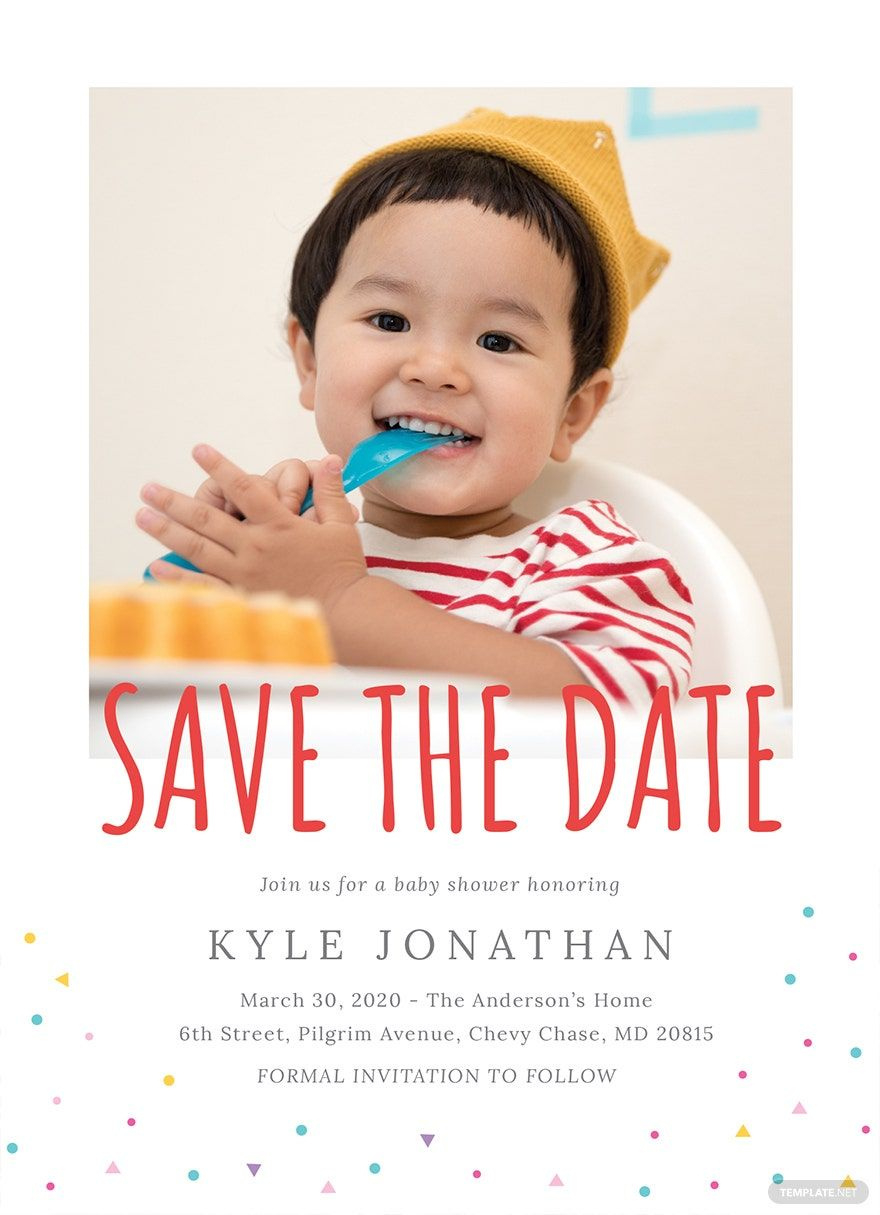 Save The Date Birthday Invitation Template In Word, Illustrator throughout Free Printable Save The Date Birthday Invitations