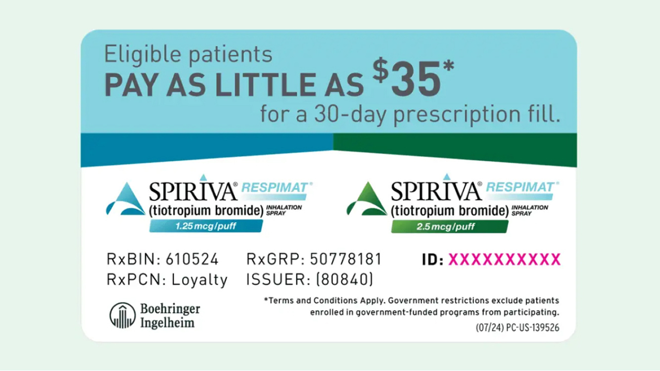 Savings Program | Spiriva® Respimat® (Tiotropium Bromide in Free Printable Spiriva Coupons