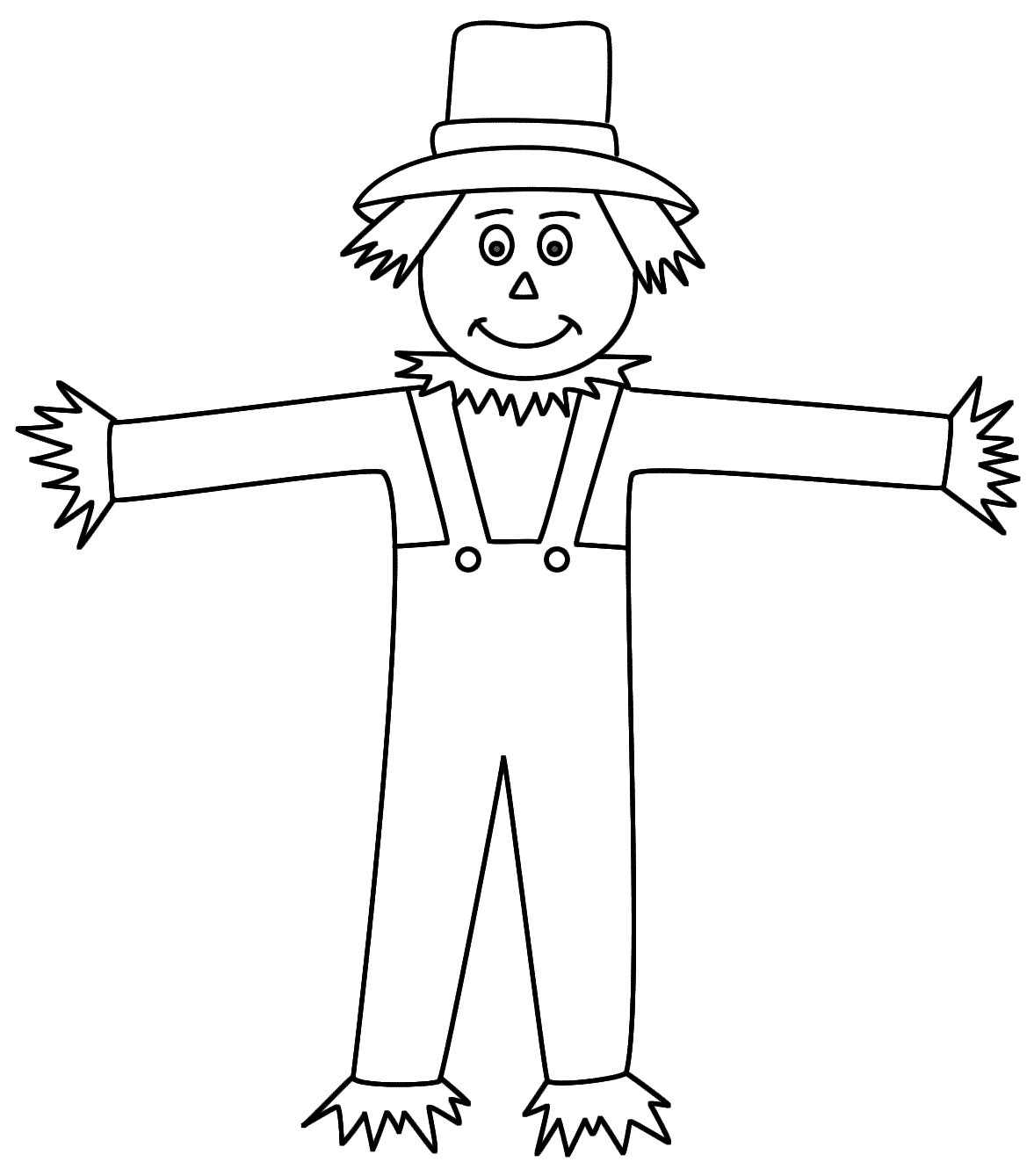 Scarecrow Free Printables - Printable Party Favors with Free Scarecrow Template Printable