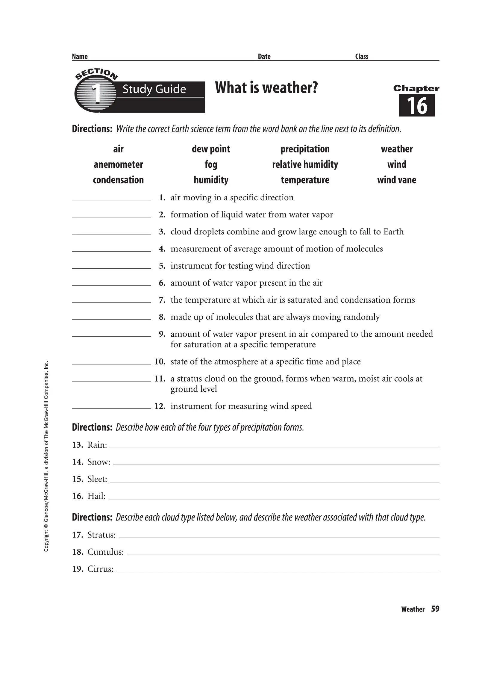 Science Worksheets - Worksheets Library throughout 9Th Grade Science Worksheets Free Printable