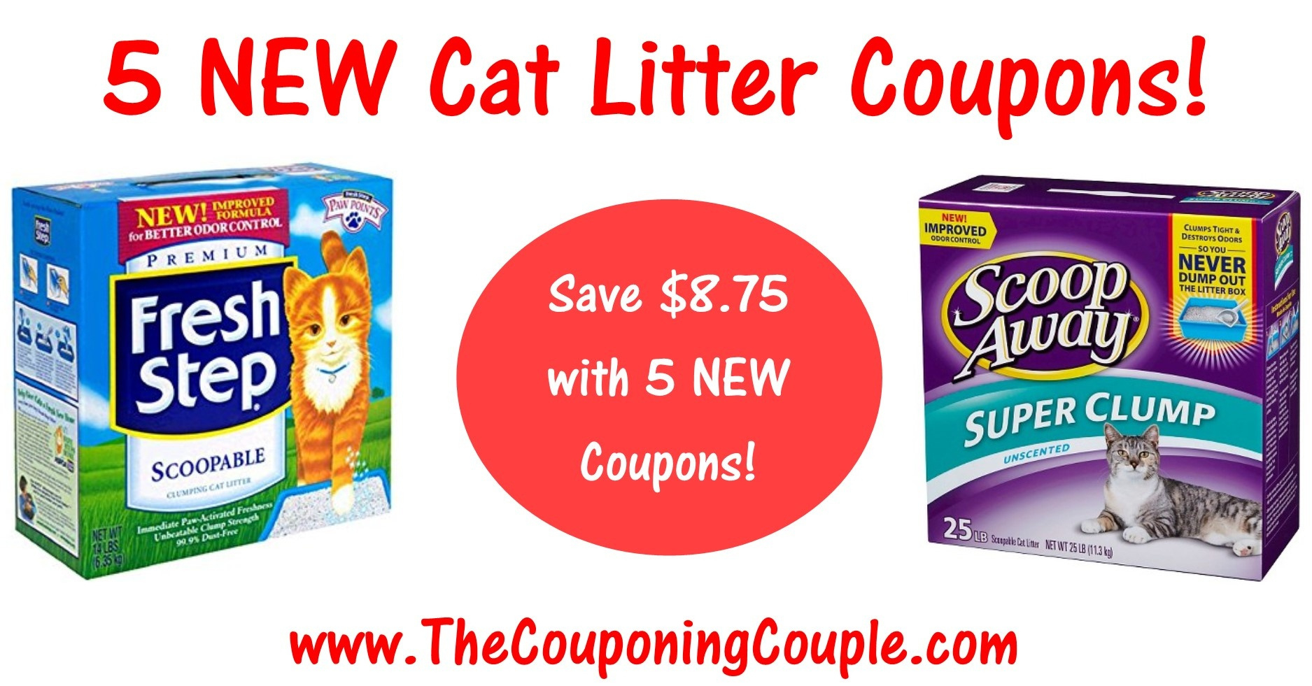 Scoop Away Cat Litter Printable Coupons Crystal Cat Fresh Step inside Free Printable Scoop Away Coupons