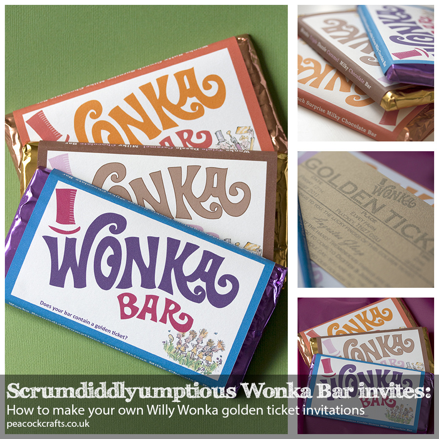Scrumdiddlyumptious Wonka Bar Invites: How To Make Your Own Willy regarding Free Printable Wonka Bar Wrapper Template