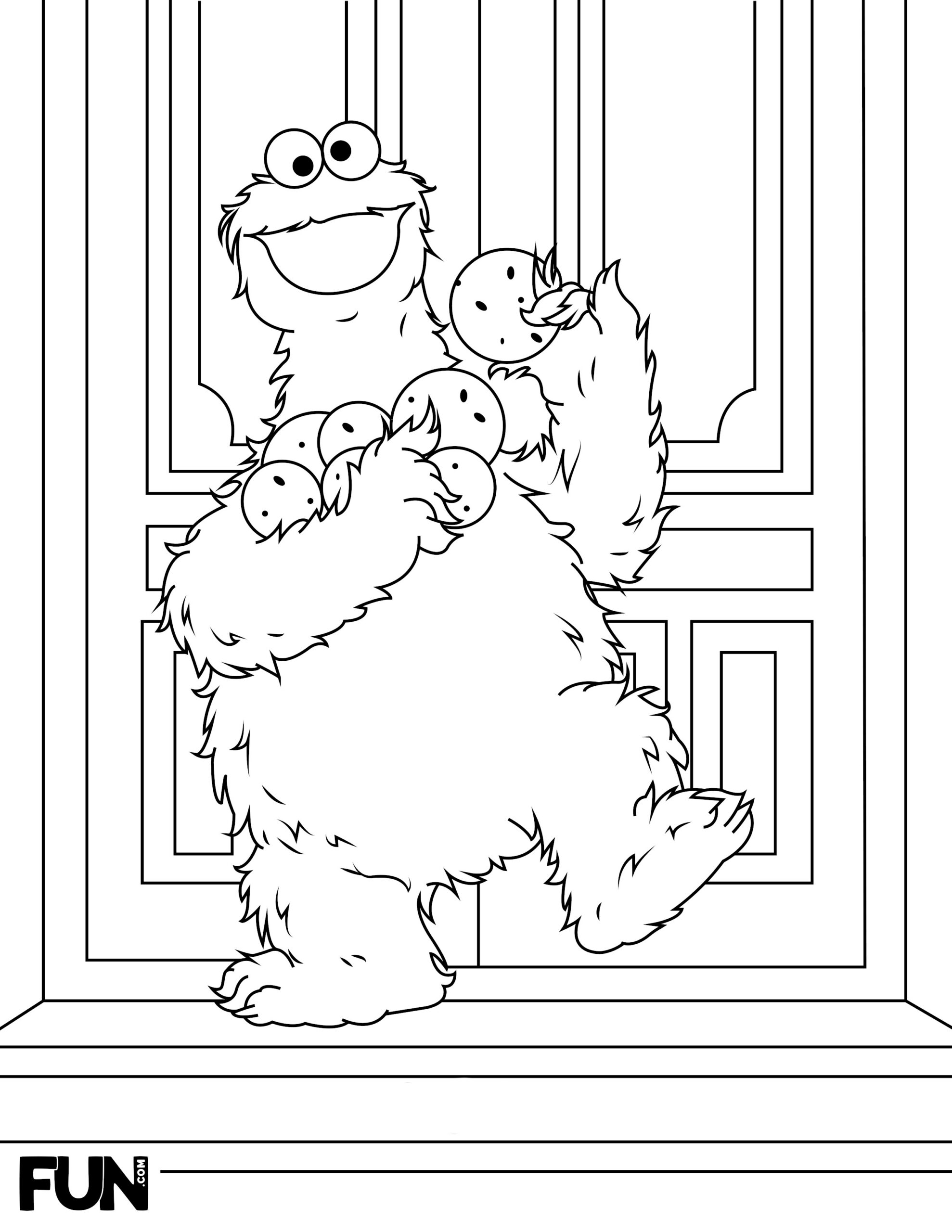 Sesame Street Coloring Pages [Printables] - Fun Blog with regard to Free Printable Coloring Pages Sesame Street Characters
